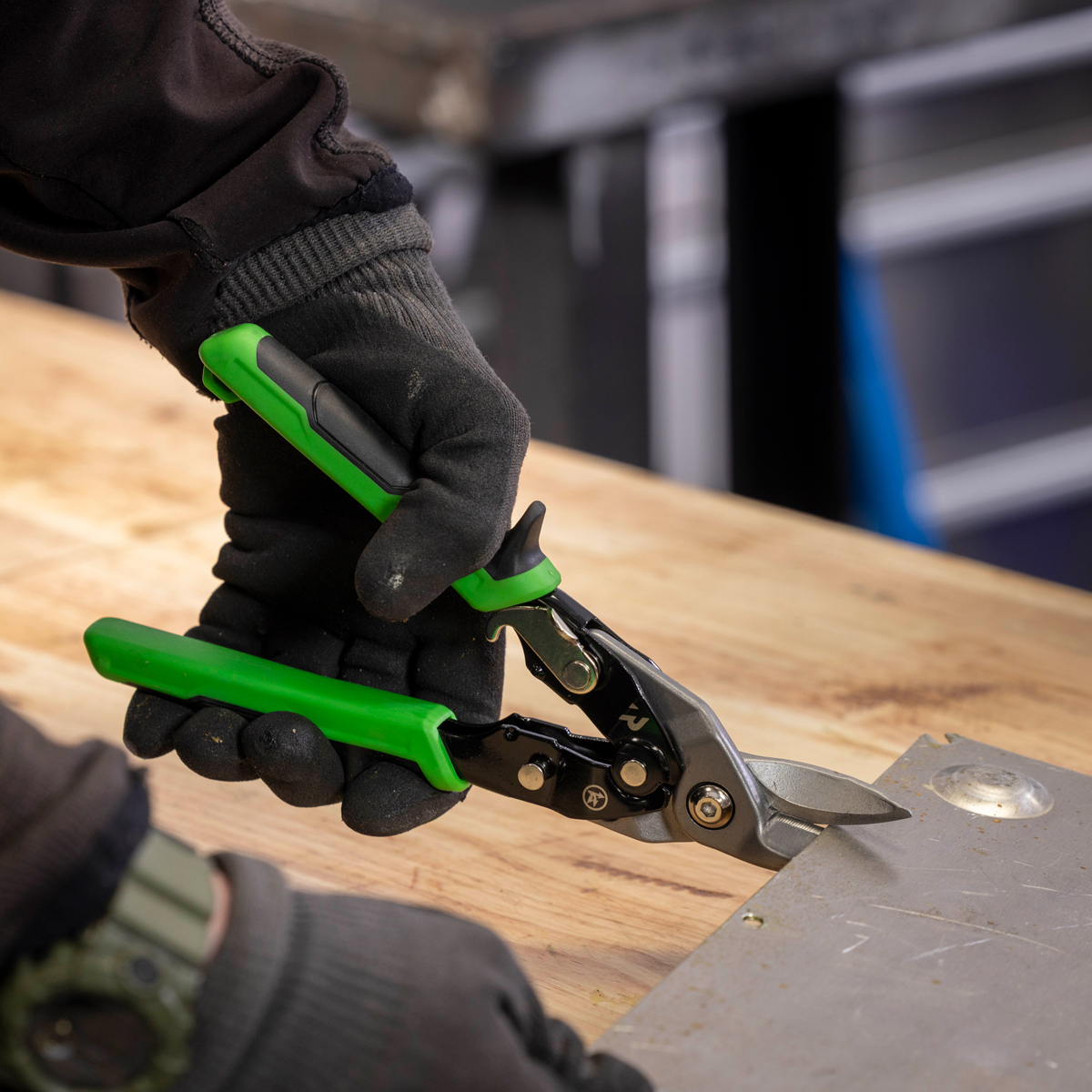 Rikä Right Cut Aviation Tin Snips 8 Inch